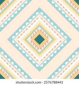 Geometric ethnic pattern. Geometric ethnic pattern, Navajo, Native American tribal fabric design for clothing, textile, wrapping, background, wallpaper, carpet, embroidery, vector, illustration design