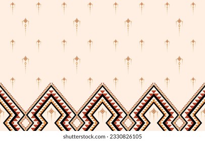 Geometric ethnic pattern. Navajo, Western, American, African,Aztec motif,flora striped . Design for Fashion,wallpaper, clothing, wrapping,Batik,fabric,tile, home dector and prints. Vector illustration