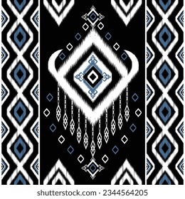 Geometric ethnic pattern. Navajo, Western, American, African,Aztec motif,flora striped . Design for Fashion,wallpaper, clothing, wrapping,Batik,fabric,tile, home dector and prints. Vector illustration