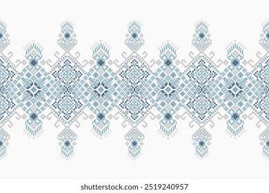 Geometric ethnic pattern on white background,vector illustration,geometric floral pattern,geometric oriental embroidery,Aztec style,abstract background.design for texture,fabric,clothing,decoration.