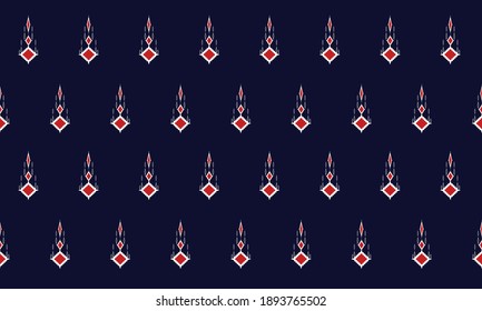 Geometric ethnic pattern oriental. seamless pattern. Design for fabric, curtain, background, carpet, wallpaper, clothing, wrapping, Batik, fabric,Vector illustration. pattern sty