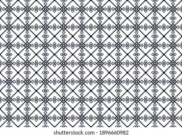 Geometric ethnic pattern oriental. seamless pattern. Design for fabric, curtain, background, carpet, wallpaper, clothing, wrapping, Batik, fabric,Vector illustration. pattern sty