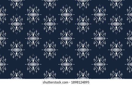 Geometric ethnic pattern oriental. seamless pattern. Design for fabric, curtain, background, carpet, wallpaper, clothing, wrapping, Batik, fabric,Vector illustration. pattern sty