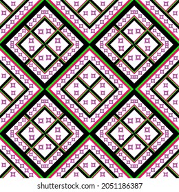 Patrón étnico geométrico. Fondo sin inconvenientes.Para bordados, textiles, papel de embalaje y otras cosas.