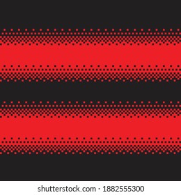 Geometric ethnic pattern seamless color oriental. Seamless pattern. Vector illustration. Pattern pixel art