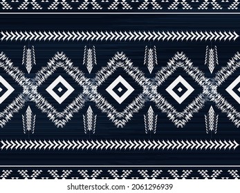Geometric ethnic pattern seamless color oriental. seamless pattern. Design for fabric, curtain, background, carpet,wallpaper, clothing, wrapping, Batik, fabric,Vector illustration