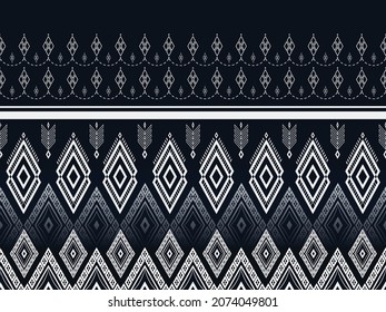 Geometric ethnic pattern seamless color oriental. seamless pattern. Design for fabric, curtain, background, carpet,wallpaper, clothing, wrapping, Batik, fabric,Vector illustration