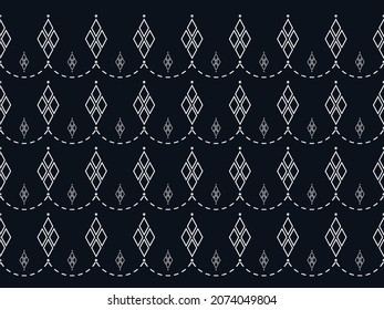 Geometric ethnic pattern seamless color oriental. seamless pattern. Design for fabric, curtain, background, carpet,wallpaper, clothing, wrapping, Batik, fabric,Vector illustration