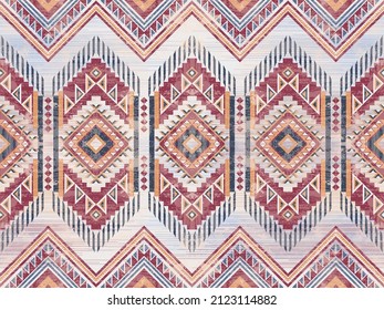 Geometric ethnic pattern seamless color oriental. seamless pattern. Design for fabric, curtain, background, carpet,wallpaper, clothing, wrapping, Batik, fabric,Vector illustration