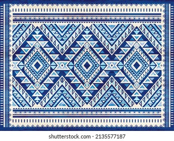 Geometric ethnic pattern seamless color oriental. seamless pattern. Design for fabric, curtain, background, carpet,wallpaper, clothing, wrapping, Batik, fabric,Vector illustration