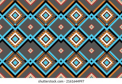 Geometric ethnic pattern seamless color oriental. seamless pattern. Design for fabric, curtain, background, carpet,wallpaper, clothing, wrapping, Batik, fabric,Vector illustration