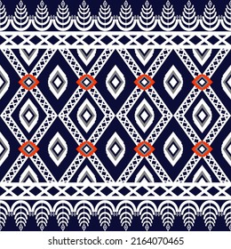 Geometric ethnic pattern seamless color oriental. seamless pattern. Design for fabric, curtain, background, carpet,wallpaper, clothing, wrapping, Batik, fabric,Vector illustration