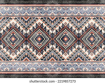 Geometric ethnic pattern seamless color oriental. seamless pattern. Design for fabric, curtain, background, carpet,wallpaper, clothing, wrapping, Batik, fabric,Vector illustration