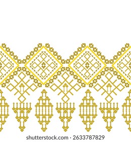 geometric ethnic pattern seamless color oriental. Background, Design curtain, carpet, wallpaper, clothing, wrapping, Batik, vector illustration
