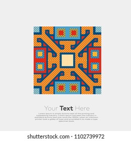 geometric ethnic pattern seamless design