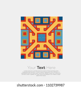 geometric ethnic pattern seamless design