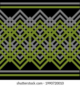 Geometric ethnic pattern seamless design for background or wallpaper.