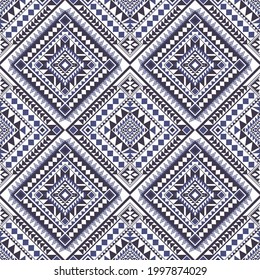 Geometric ethnic pattern seamless .seamless pattern. Design for fabric, curtain, background, carpet, wallpaper, clothing, wrapping, Batik, fabric, Vector illustration.