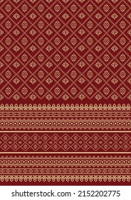 Geometric ethnic pattern seamless . seamless pattern. Design for fabric, curtain, background, carpet, wallpaper, clothing, wrapping, Batik, fabric,Vector illustration. pattern sty
