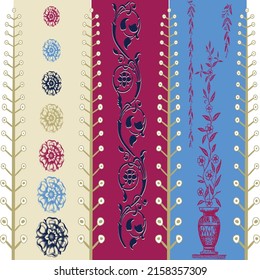 Geometric ethnic pattern seamless design