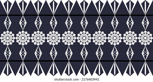 Geometric Ethnic Pattern Seamless Design