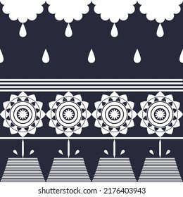 Geometric Ethnic Pattern Seamless Design