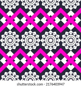 Geometric Ethnic Pattern Seamless Design