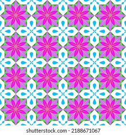 Geometric Ethnic Pattern Seamless Design