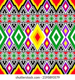 Geometric Ethnic Pattern Seamless Design
