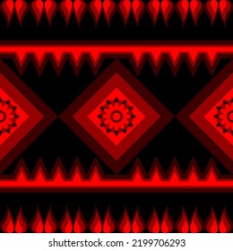 Geometric Ethnic Pattern Seamless Design