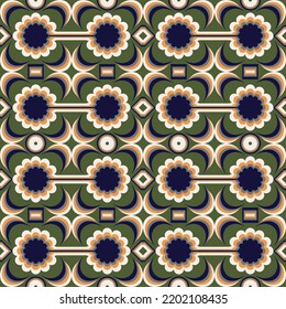 Geometric Ethnic Pattern Seamless Design