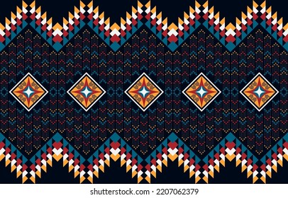 Geometric ethnic pattern seamless. ethnic seamless pattern. Design for cloth business, curtain, background, carpet, wallpaper, clothing, wrapping, Batik, fabric,Vector illustration.