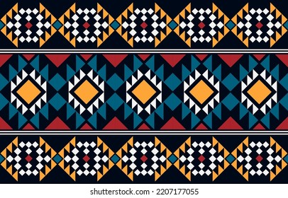 Geometric ethnic pattern seamless. ethnic seamless pattern. Design for cloth business, curtain, background, carpet, wallpaper, clothing, wrapping, Batik, fabric,Vector illustration.