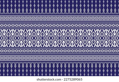 Geometric ethnic pattern seamless design for background, wallpaper, fabric, textile.