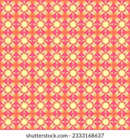 Geometric Ethnic Pattern Seamless Design