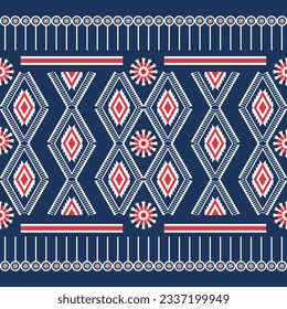 Geometric Ethnic Pattern Seamless Design