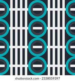 Diseño sin inconvenientes de patrón geométrico étnico