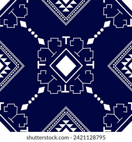 Geometric ethnic pattern seamless . seamless pattern. Design for fabric, curtain, background, carpet, wallpaper, clothing, wrapping, Batik, fabric,Vector illustration. pattern