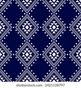Geometric ethnic pattern seamless . seamless pattern. Design for fabric, curtain, background, carpet, wallpaper, clothing, wrapping, Batik, fabric,Vector illustration. pattern