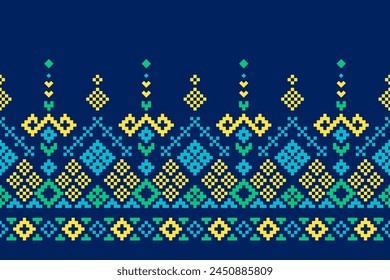 Diseño sin fisuras del modelo étnico geométrico para el fondo o el Fondo de pantalla.