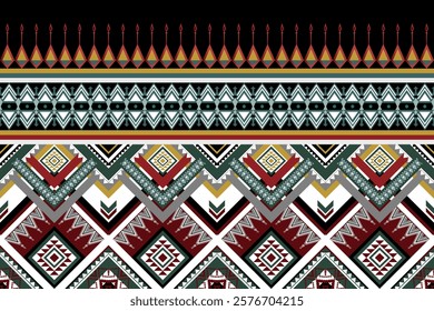 Geometric ethnic pattern seamless design for background ,Geometric seamless patterns, ethnic design, hipster backdrop, wallpaper Background, Design curtain, carpet ,fabric ,textile 