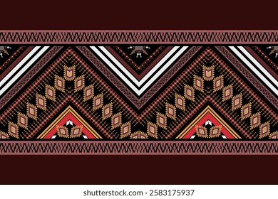 Geometric ethnic pattern seamless design for background ,Tribal geometric seamless patterns, ethnic design, hipster backdrop, wallpaper Background, Design curtain, carpet ,fabric ,textile 