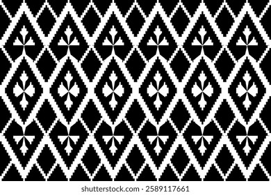 Geometric ethnic pattern seamless design for background ,Tribal geometric seamless patterns, ethnic design, hipster backdrop, wallpaper Background, Design curtain, carpet ,fabric ,textile