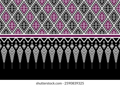 Geometric ethnic pattern seamless design for background ,Tribal geometric seamless patterns, ethnic design, hipster backdrop, wallpaper Background, Design curtain, carpet ,fabric ,textile