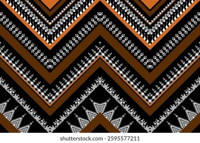 Geometric ethnic pattern seamless design for background ,Tribal geometric seamless patterns, ethnic design, hipster backdrop, wallpaper Background, Design curtain, carpet ,fabric ,textile	