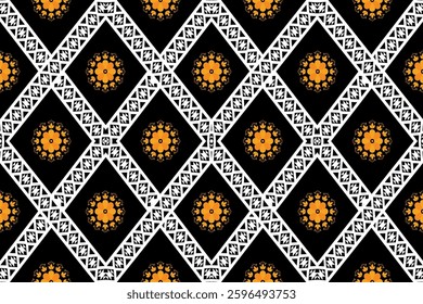 Geometric ethnic pattern seamless design for background ,Tribal geometric seamless patterns, ethnic design, hipster backdrop, wallpaper Background, Design curtain, carpet ,fabric ,textile	
