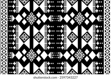 Geometric ethnic pattern seamless design for background ,Tribal geometric seamless patterns, ethnic design, hipster backdrop, wallpaper Background, Design curtain, carpet ,fabric ,textile