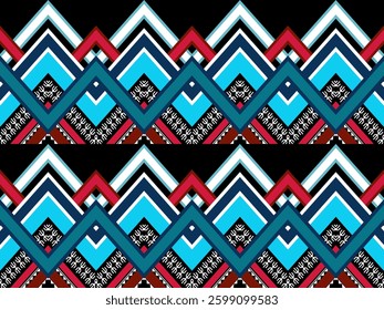 Geometric ethnic pattern seamless design for background ,Tribal geometric seamless patterns, ethnic design, hipster backdrop, wallpaper Background, Design curtain, carpet ,fabric ,textile
