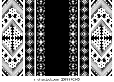 Geometric ethnic pattern seamless design for background ,Tribal geometric seamless patterns, ethnic design, hipster backdrop, wallpaper Background, Design curtain, carpet ,fabric ,textile	