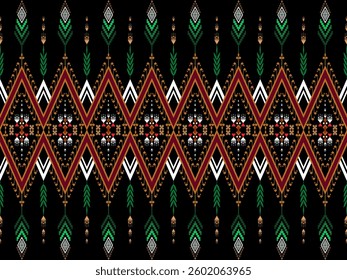 Geometric ethnic pattern seamless design for background ,Tribal geometric seamless patterns, ethnic design, hipster backdrop, wallpaper Background, Design curtain, carpet ,fabric ,textile	